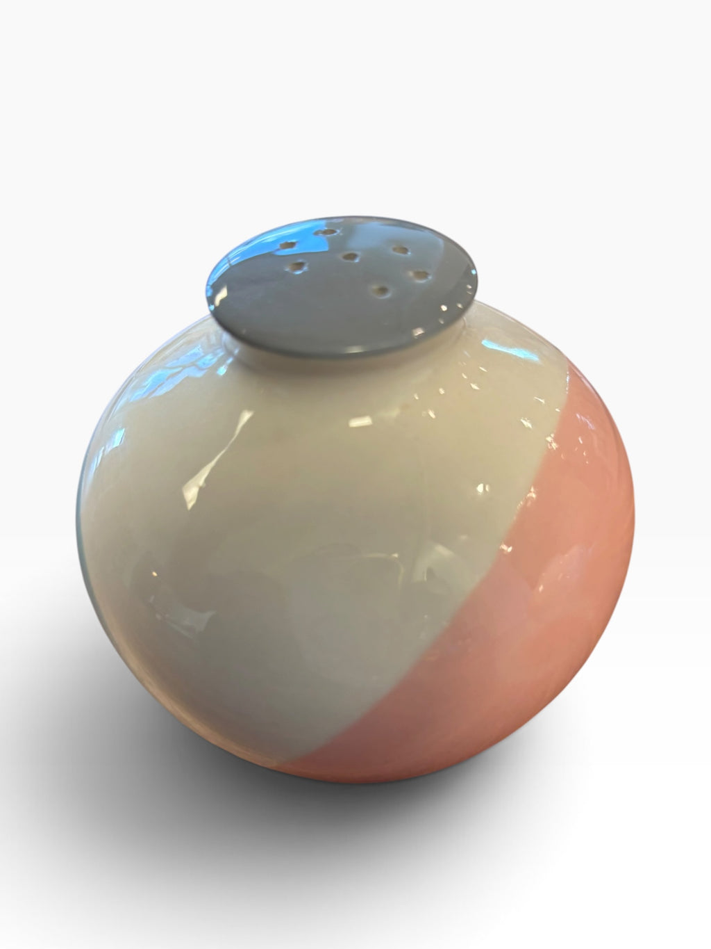 Hallcraft Tri-Tone Salt and Pepper Shakers by Eva Zeisel